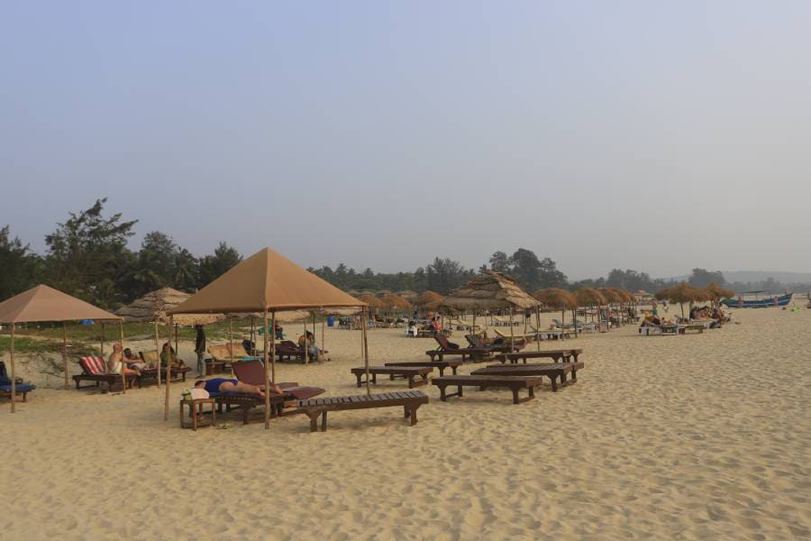 Beach side stay in mandrem